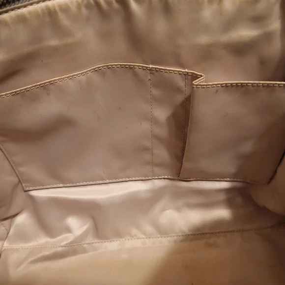 Coach Taylor Eyelet Leather Satchel Crossbody 27392 Putty - Picture 13 of 13